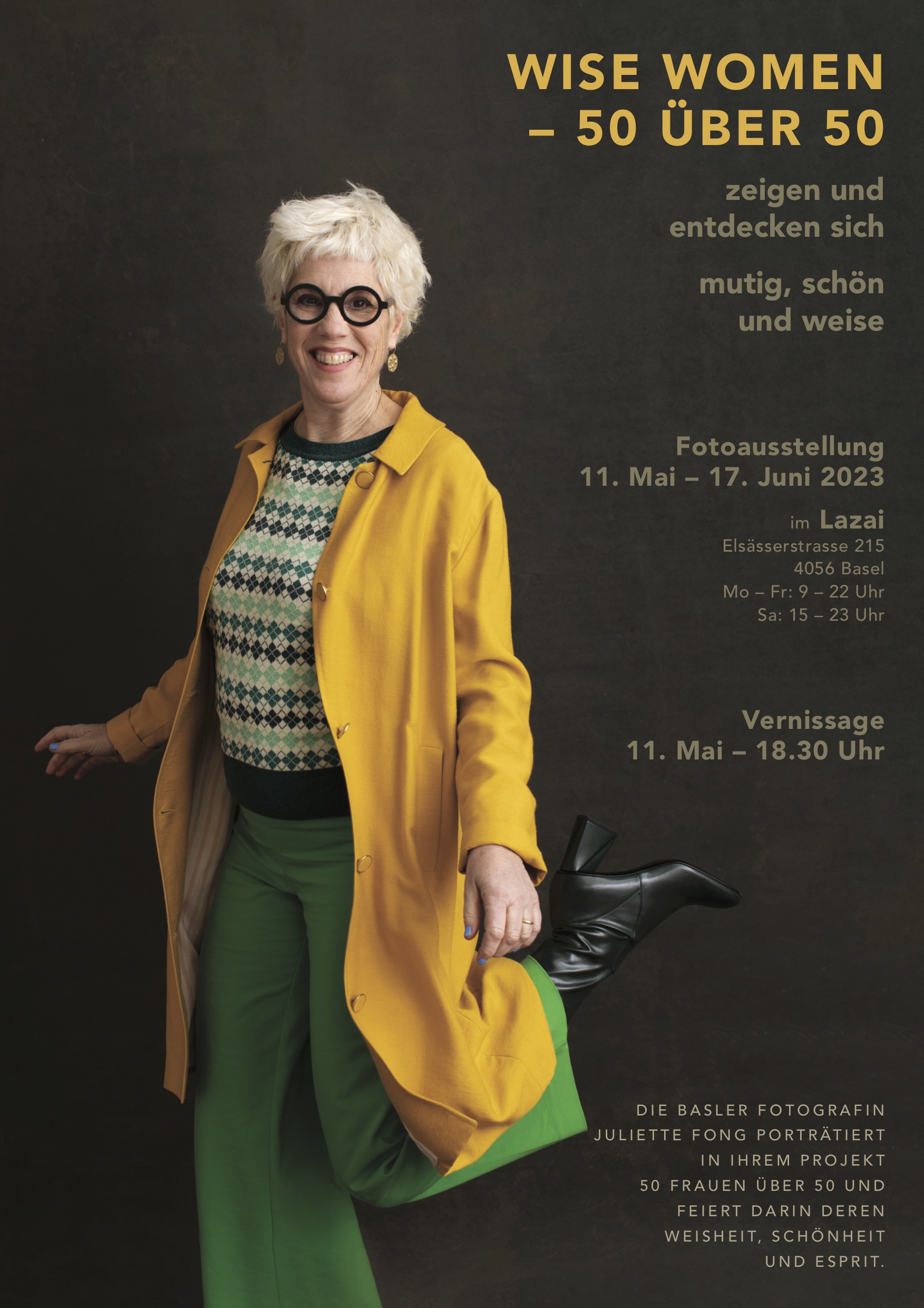 Ausstellung Wise Women 50 über 50 in Basel 2023